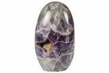 Tall, Free-Standing, Polished Chevron Amethyst - Madagascar #191408-1